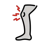 Knee Pain SVG Icon